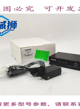 原装供应 BLACK BOX KV9702A 双端口 DisplayPort KVM 切换器，带