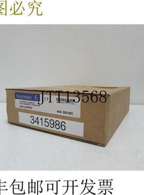 Hirschmann 栅栏卡 ECFL2-BFOC 未使用 OVP