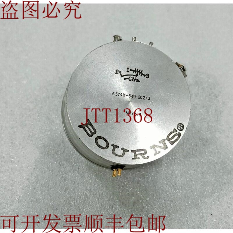 原装供应Bourns 6574m-549-202x3 精密旋转电位器