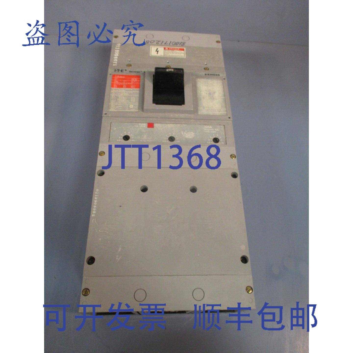 供应Sentron 系列 ITE 限流断路器 3 极 CJD63B225