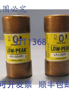 供应Buss 低峰值双元件延时保险丝 LPJ-50SPI 19Y 2 件装