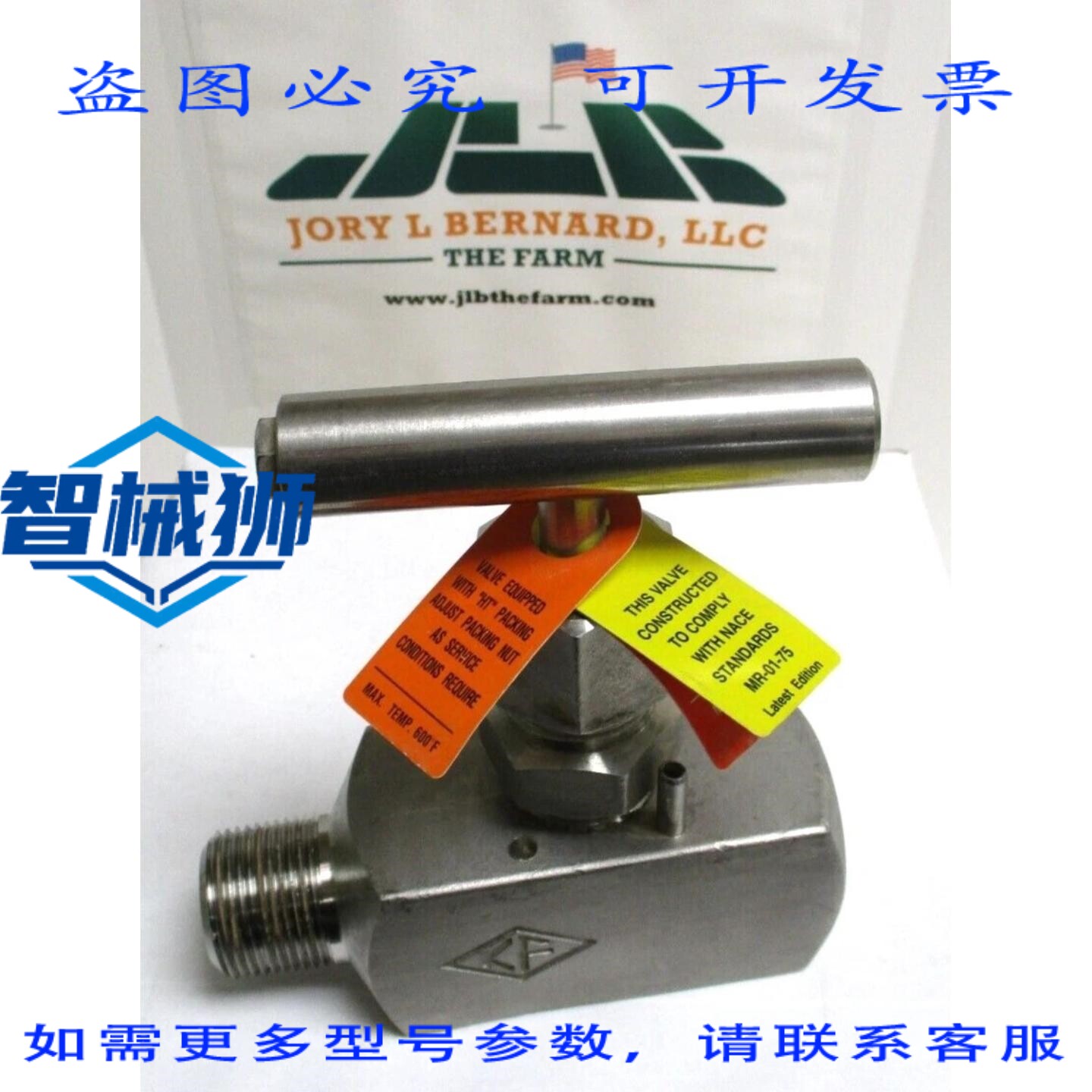 原装供应 KF 1 NPT 针阀 N14-105HT 6000 PSI