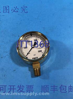原装供应Noshok M200120 0-5000 PSI 压力表 FNIP