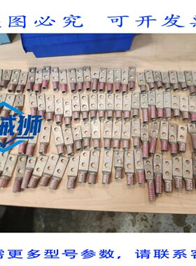 原装供应 BURNDY/T&B 1/0 粉色耳片 100个装
