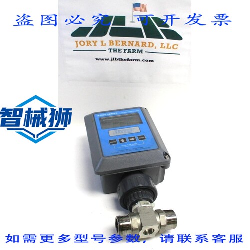 原装供应 BLANCETT B111-110 1 MNPT 涡轮流量计（带 B2800 器）
