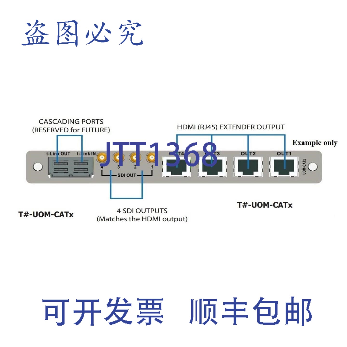 原装供应Apantac UOM-CAT6-A 输出模块, OPM-A,带 4 个 HDMI/DV