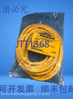原装供应Turck RKM 40-5M 线组，7/8-16UN ，5 米，黄色 PVC FNFP