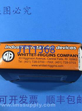 原装供应Whittet-Higgins CNM-02 螺纹夹紧螺母/轴，20 个/盒 566