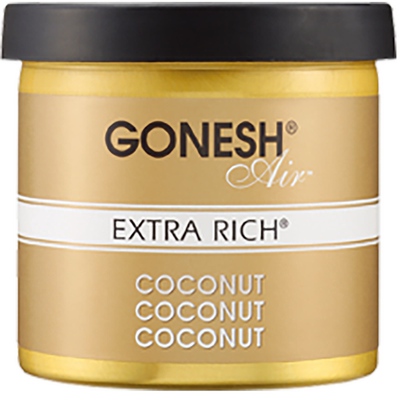 日本进口GONESH高妮诗凝胶固体空气清新剂 椰子清香
