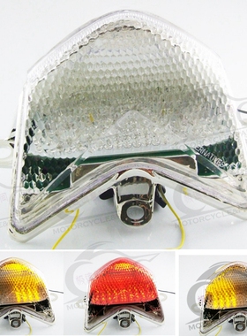 适用于KAWASAKI ZX10R ZX-10R 2004-2005改装LED后尾灯刹车灯