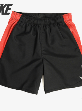 Nike/耐克正品 夏季新款大童（男孩）训练透气短裤AQ9490-010