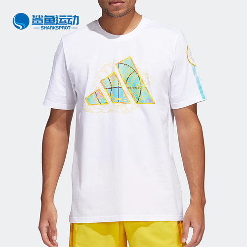 阿迪达斯男子运动T恤IC8105