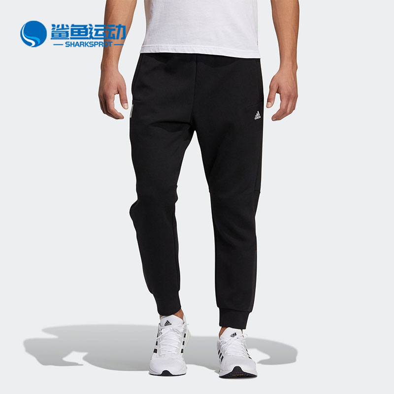 Adidas/阿迪达斯正品男子新款运动裤卫裤休闲收口裤子 GP0887-封面