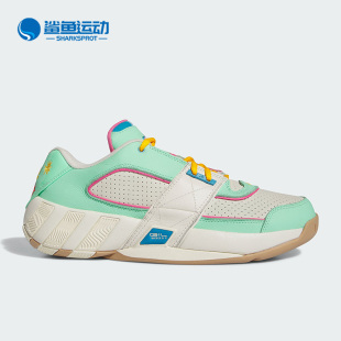 男女同款 Adidas 经典 低帮运动训练篮球鞋 阿迪达斯正品 IE2108