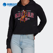 Adidas 阿迪达斯正品 三叶草小鹿斑比联名女子连帽卫衣HE6875