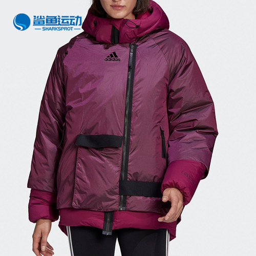 Adidas/阿迪达斯正品W DOWN JKT C.R. 户外女子运动羽绒服 FT2458