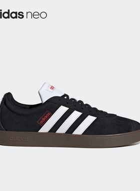 Adidas/阿迪达斯正品NEO Vlcourt夏季新款男女耐磨低帮板鞋HQ1801
