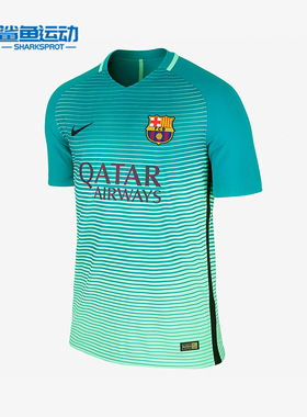 Nike/耐克正品新款第三客场男士足球球服短袖T恤776848-390