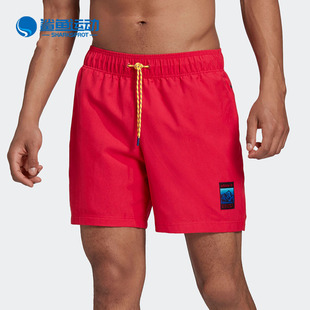 GP1122 三叶草男子印花运动短裤 GP1123 阿迪达斯正品 Adidas