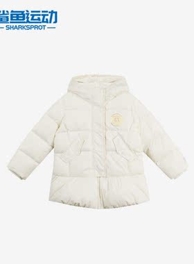 Skechers/斯凯奇正品冬季女童休闲简约保暖中长款羽绒服 L422G014