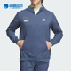 高尔夫男士 Adidas 阿迪达斯正品 半开拉链运动连帽卫衣IN9006