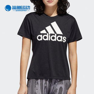 女子运动T恤 Adidas FT3078 SPORT BADGE LOGO 阿迪达斯正品