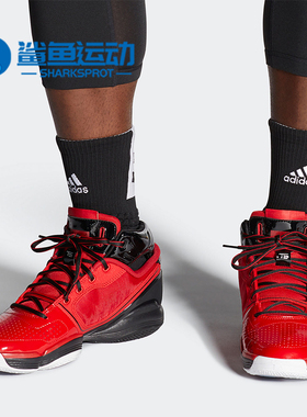 Adidas/阿迪达斯正品adiZero Rose 1 男子中帮运动篮球鞋 G57744