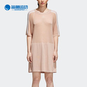 阿迪达斯正品 三叶草 TREFOIL Adidas DRESS 女子连衣裙CY5844
