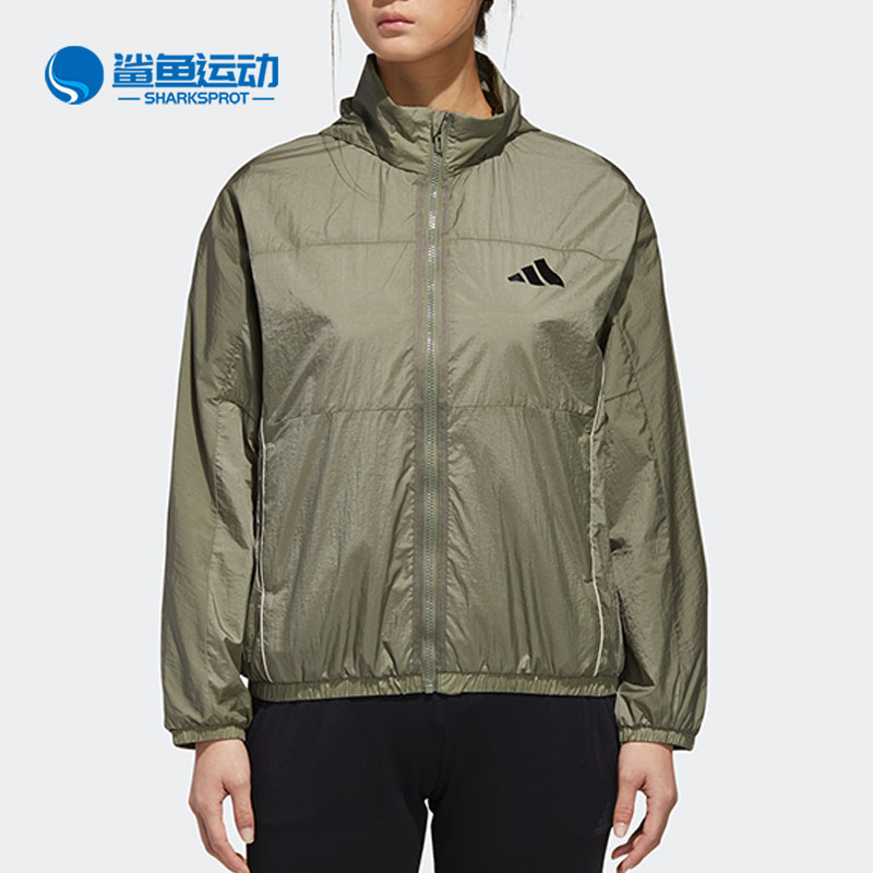 阿迪达斯女士运动外套GF0139