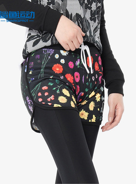 Adidas/阿迪达斯正品 neo W Fav AOP Short 女子运动短裤 CV9242