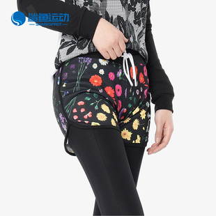 CV9242 Adidas neo Short 女子运动短裤 AOP 阿迪达斯正品 Fav