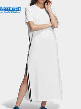 Adidas/阿迪达斯正品三叶草秋季新款女子 DRESS 连衣裙DU7266