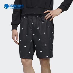 SHORT 阿迪达斯正品 GJ5107 AOP男子新款 运动型格短裤 GEN Adidas