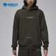 耐克正品 JORDAN男士 宽松休闲运动连帽套头衫 Nike FN5325 355