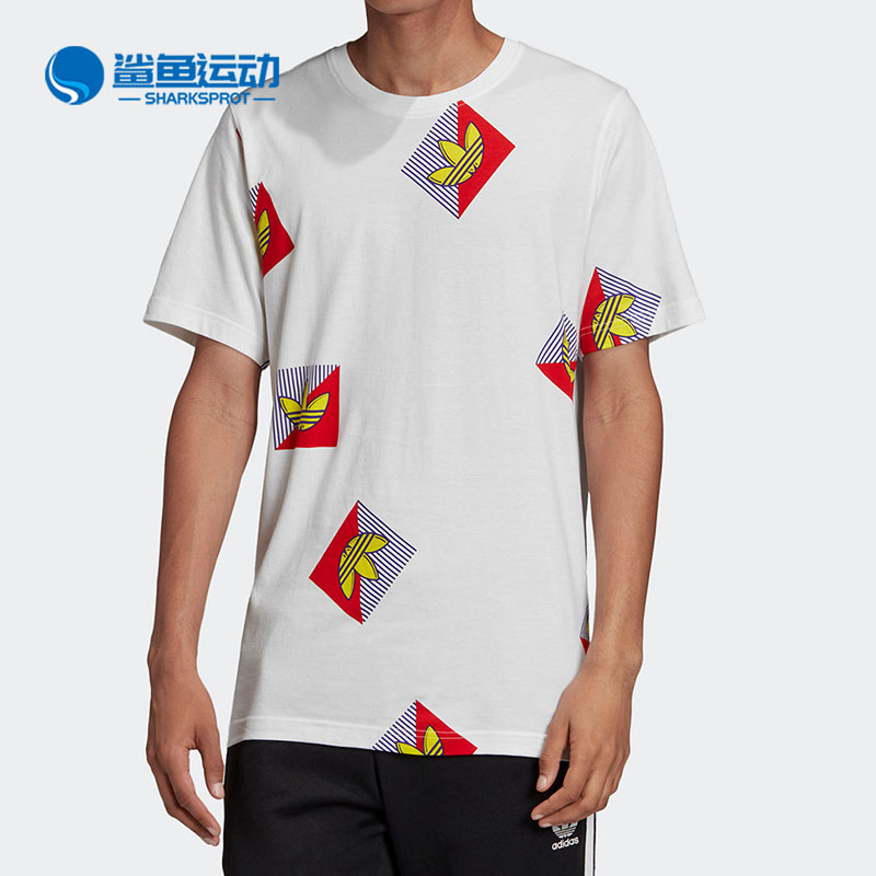 阿迪达斯男子运动T恤FM3342