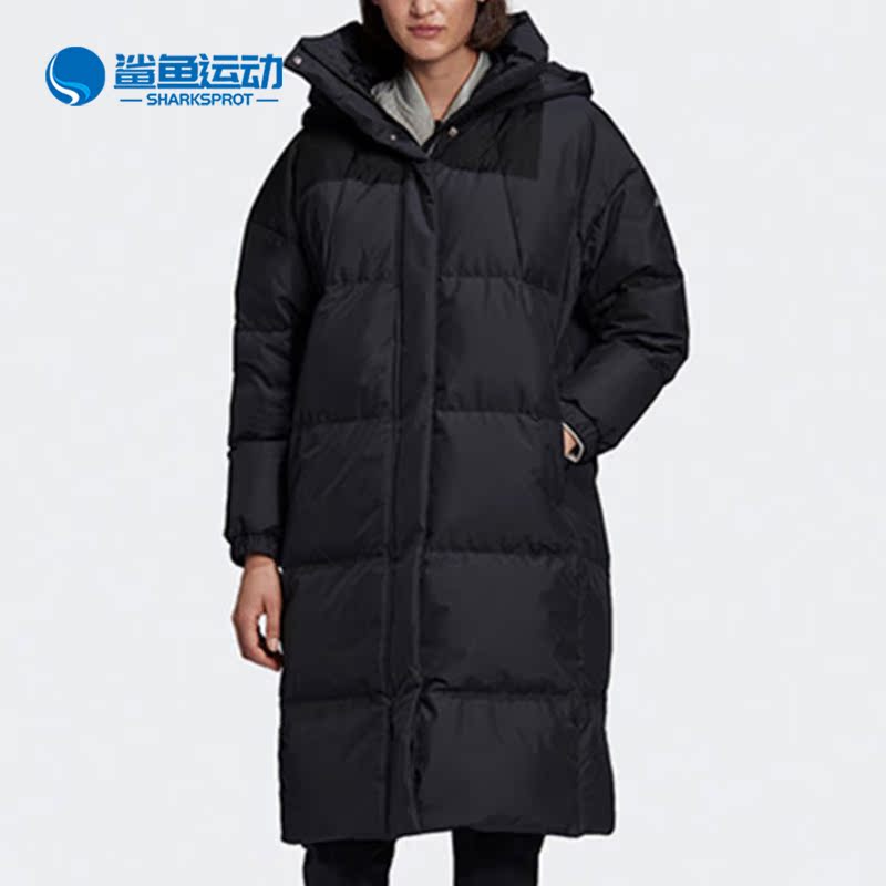 Adidas/阿迪达斯正品春季新款中长款保暖运动服羽绒服 GE9953