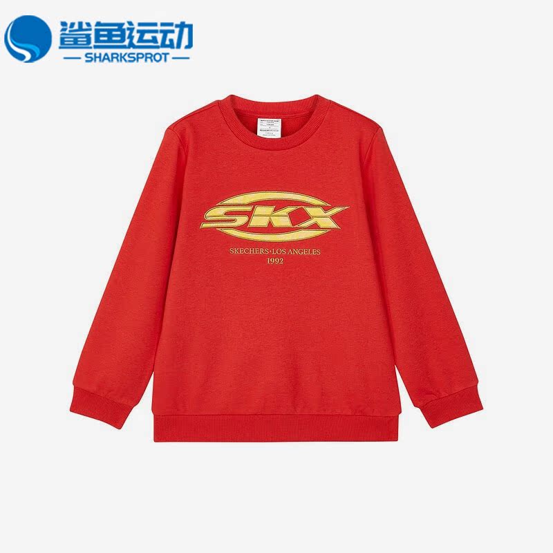 斯凯奇儿童运动卫衣L122B028
