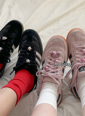 韩国ins风小众设计感创意可爱星星爱心鞋扣鞋带装饰鞋扣鞋带装饰