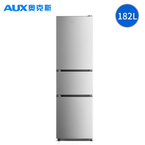 奥克斯三门冰箱家用小型宿舍租房