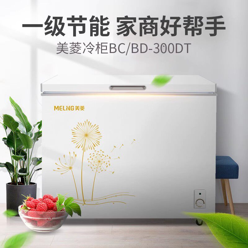 美菱冰柜冷藏冷冻转换柜300L家用