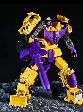 黄色 MS魔方 大力神C套吊车翻斗车 小力神 MS-B39 MS-B40 abc全套