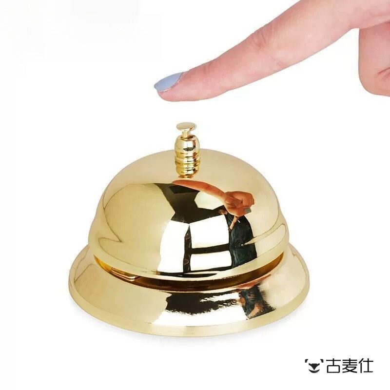 吧台抢答铃出菜不锈钢叮叮按铃奶茶提醒出餐人铃传呼菜钟点菜酒店
