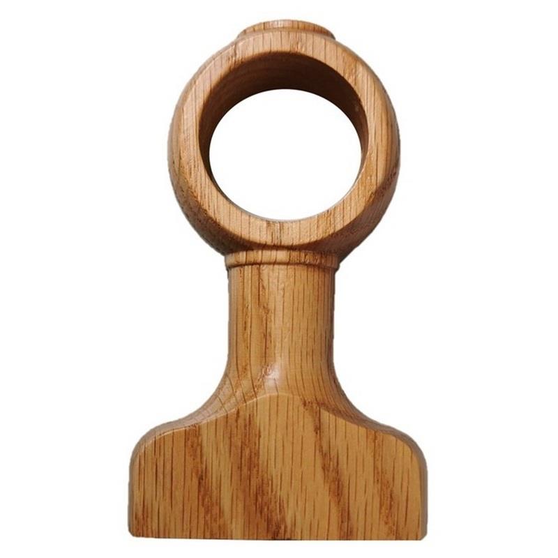 老款实木窗帘杆罗马杆窗帘轨道配件单双支架底座固定托架装饰头