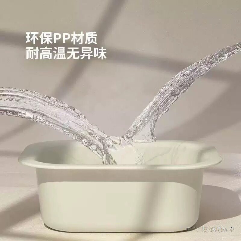 加厚平替宝宝小水盆超小号长方形尿布台婴幼儿PP洗屁股bbc配件