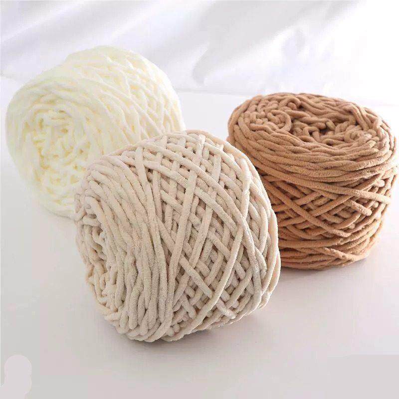 8股情人棉大卷大分量送男友女自织围巾粗毛线团编织diy手工材料包