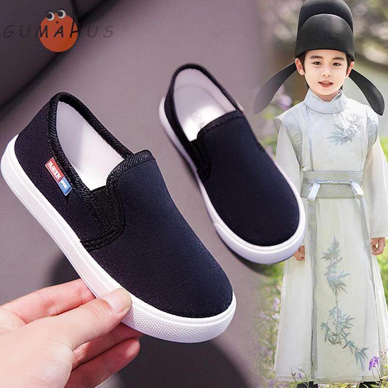 2026老北京男童鞋子汉服夏季新款