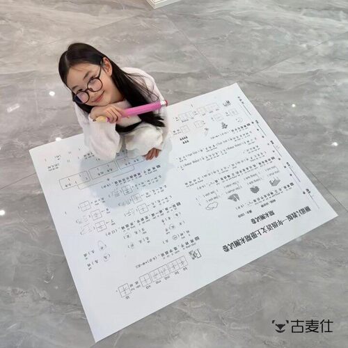 超大试卷小学生放假抽象整人A0巨无霸考试试卷恶搞小孩拍照道具