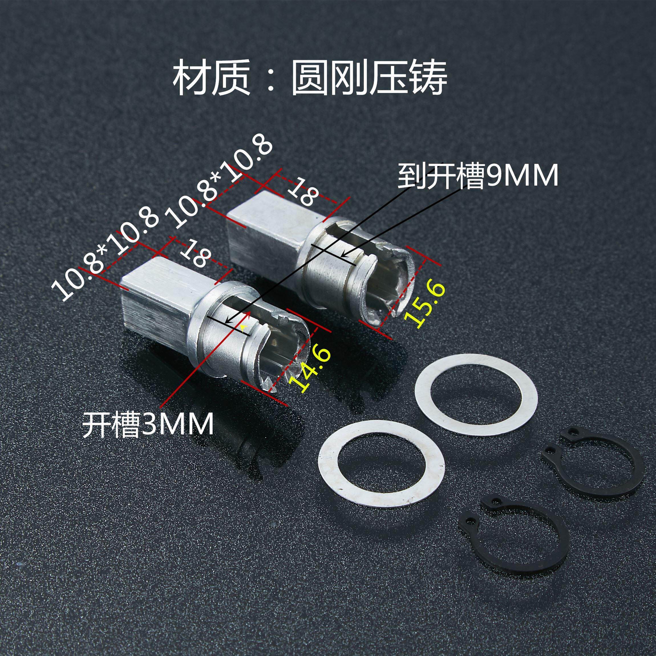 门把手配件 连接头卧室门把手不带锁拉手门室内门卫生间房门家用