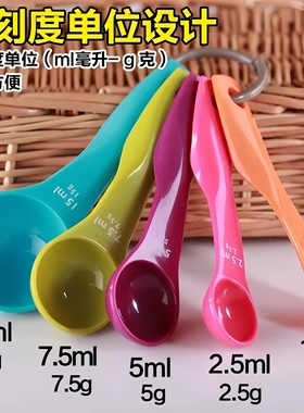 米粉勺5克 婴儿5g厨房克数测量勺子量勺面粉奶粉精准调料副食品咖