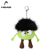 HEAD海德可爱网球造型萌炸大眼公仔包包挂饰可收纳耳机仓礼盒送礼